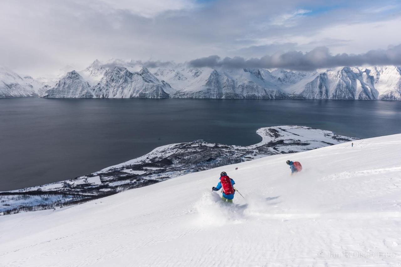 Апартаменти Lyngenfjord,Odins Hus Olderdalen Екстер'єр фото