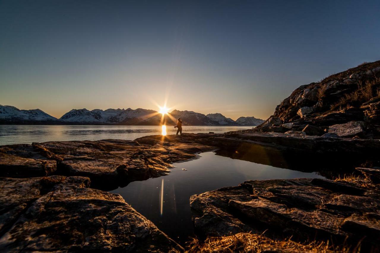 Апартаменти Lyngenfjord,Odins Hus Olderdalen Екстер'єр фото